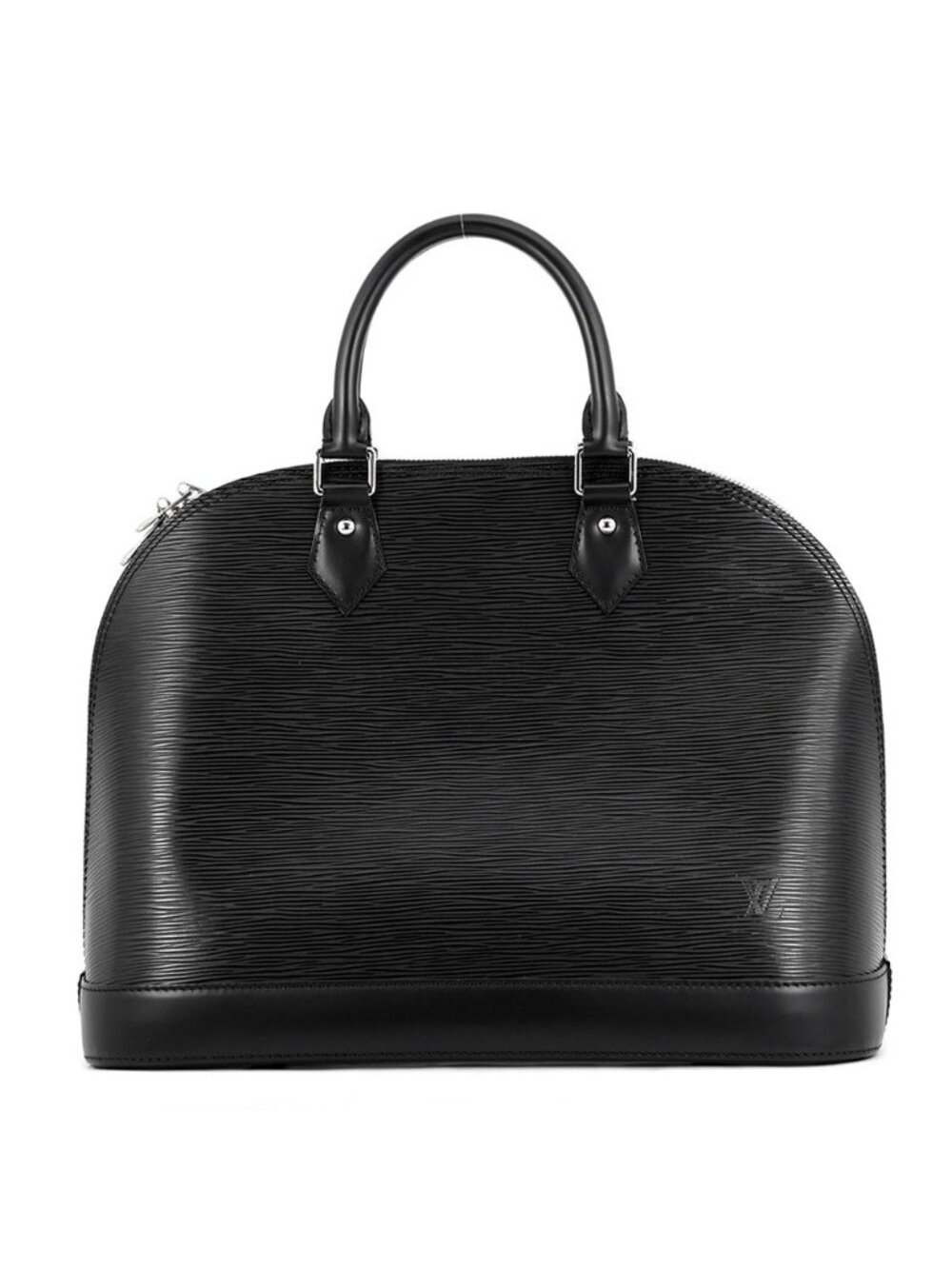 Louis Vuitton Handbag Epi Alma MM Bag Black